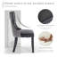 Chaises de salle à manger, chaise de salle à manger rembourrée haut de gamme avec anneau clouté-531111163-507943794-511006614