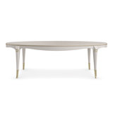 Oval Solid Wood Dining Table