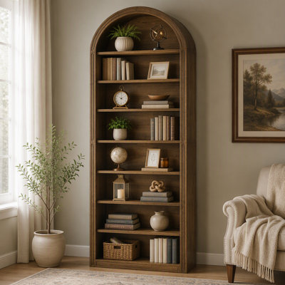8-Tier Tall Bookshelf,(Books can be placed vertically.)
