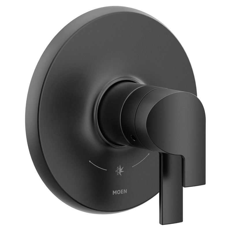 Doux M-CORE 4-Series Valve Trim , Valve Required, Matte Black