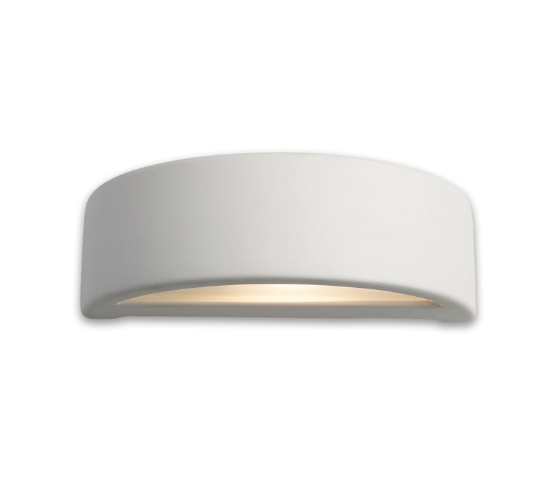 Ceramic Flush Mounted Sconce