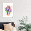 Décoration murale hippocampe Sanguine pour enfants-52153300-52153301