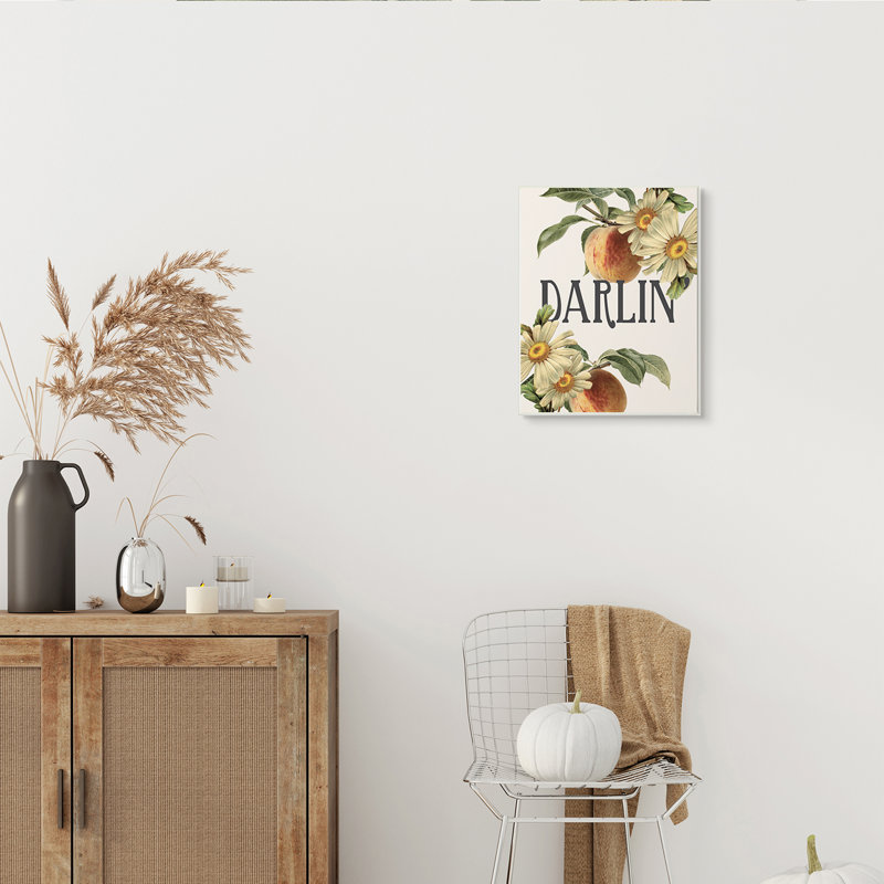 Pêcher de Darlin, Plaque murale, H 19 po x l 13 po
