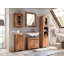 Alaina Solid Wood Wall Bathroom Cabinet