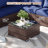 3 -Person Rattan Patio Safo With Cushions-120236778