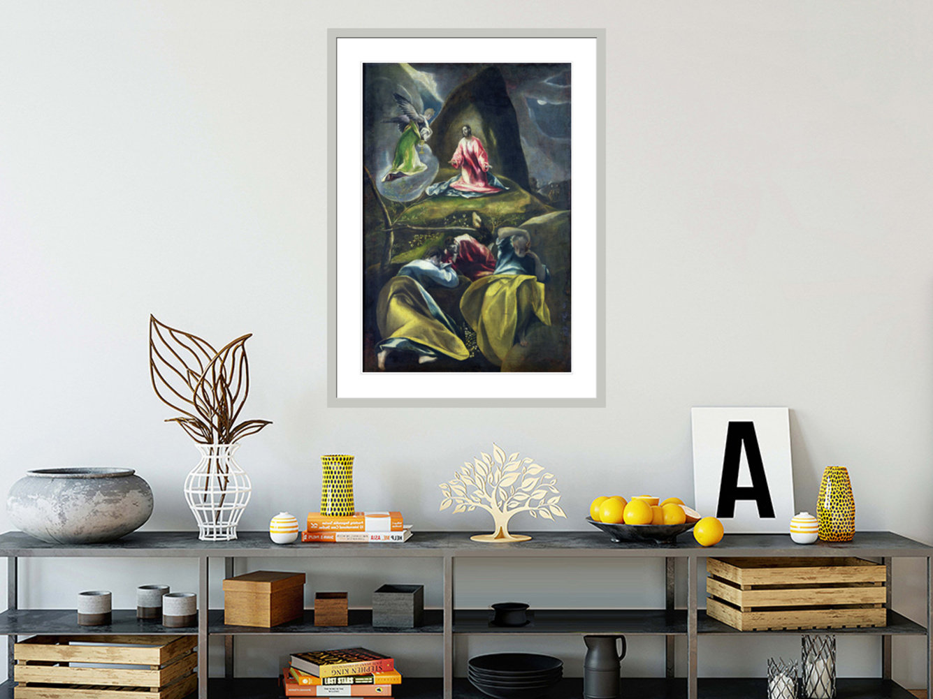 Astoria Grand Christ in the Garden of Olives (oil on canvas) by El ...