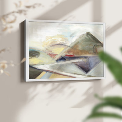 PURPLE REFLECTION -Framed Print - Restickable