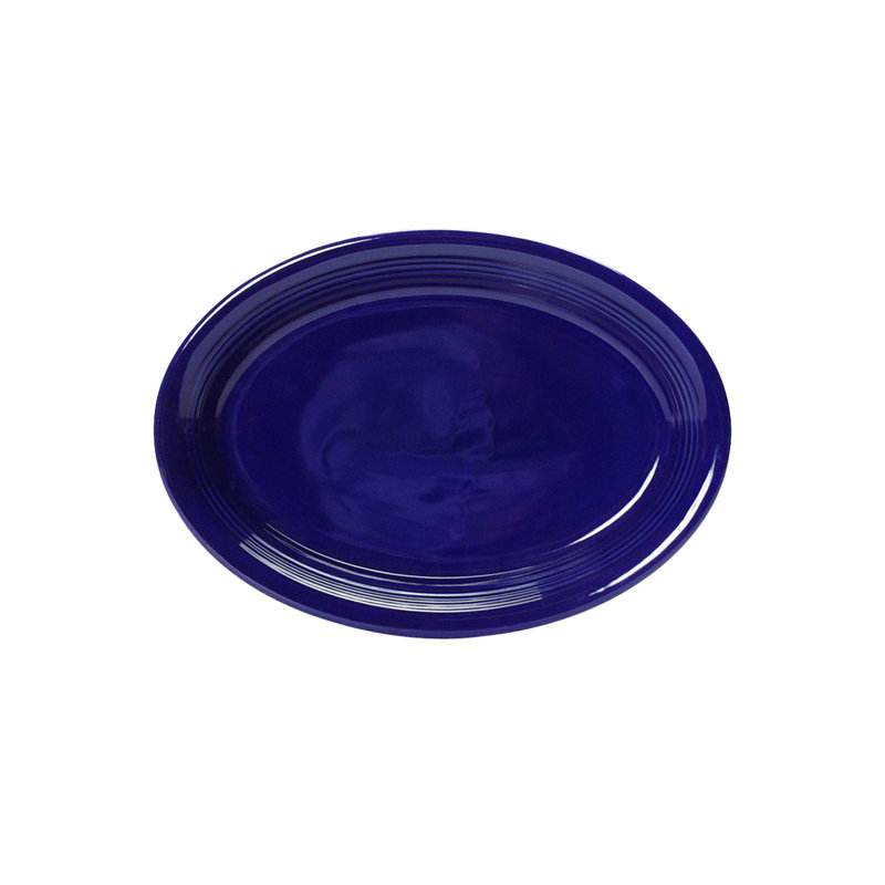 Plateau Concentrix, Bleu de cobalt, H 0,75 po x l 9,75 po x P 6,5 po