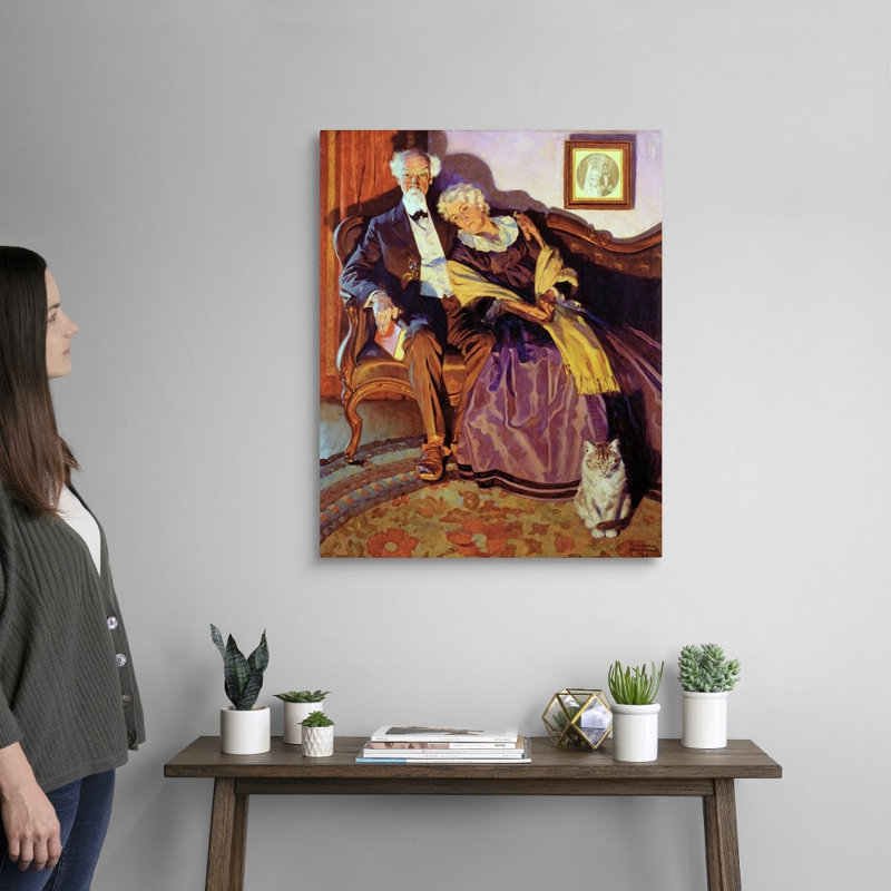 «When Winter Comes», art mural sur toile, Toile tendue, H 30 po x l 24 po x P 1,25 po