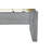 Solid Wood Platform Upholstered Headboard King Bed