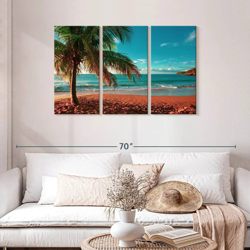 Gillard Perle Beach, 28" H x 45" W