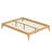 Solid Dry Bamboo Wood Platform Bed Frame-364744653
