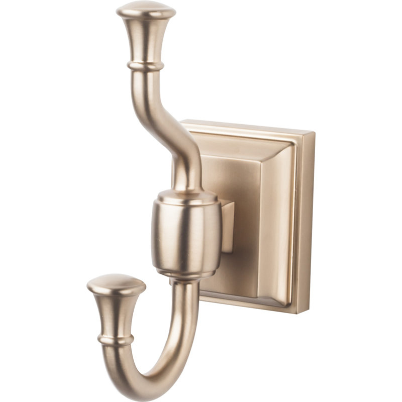 Stratton Bath Wall Mounted Hooks, Brushed Bronze