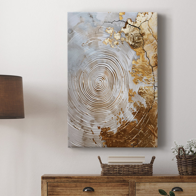 ABSTRACT Series CXLVI - Cavas de galerie sur mesure, H 12 po x l 8 po