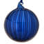 5" Glass Clear Stripe Ball Ornaments-438719851