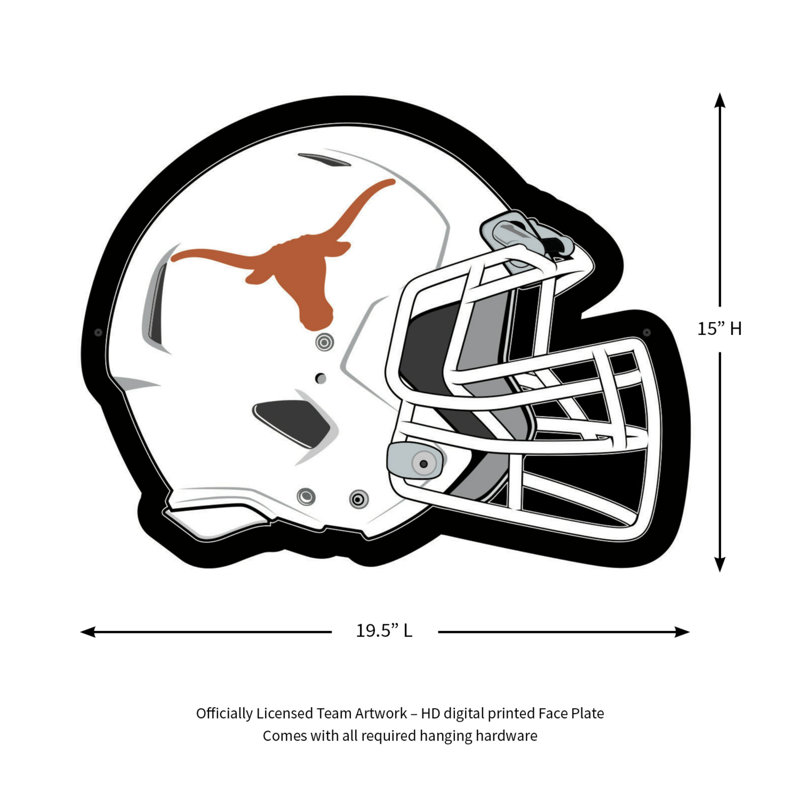 Enseigne murale NCAA Team, Université du Texas