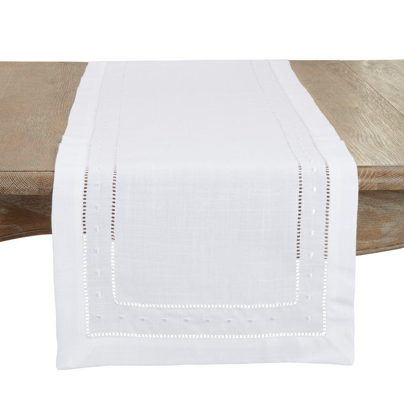Linge de table de collection Swiss Dot, 36 po x 16 po
