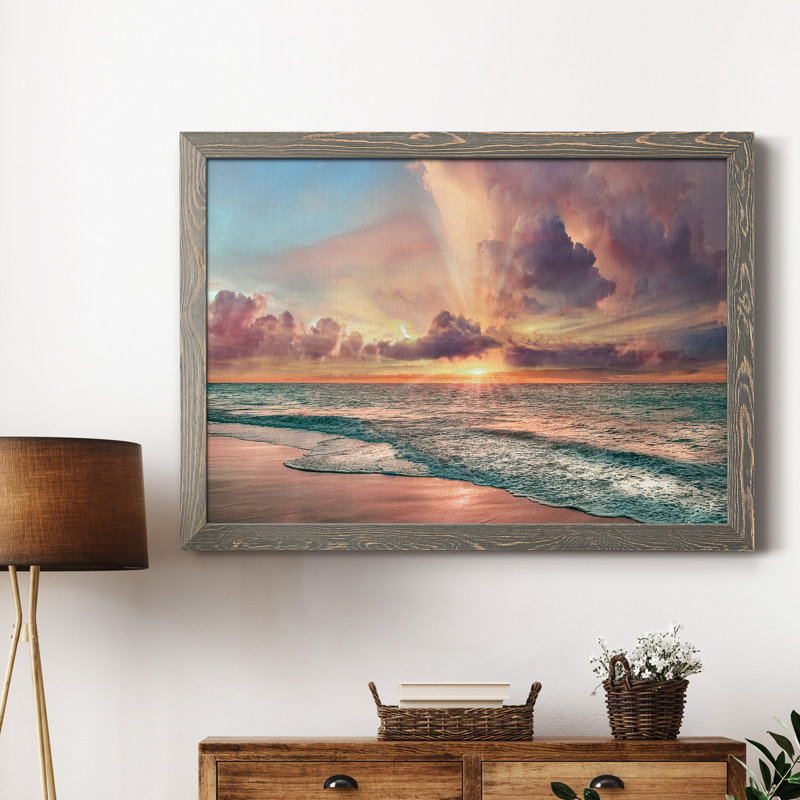 Copper Beach - Photographie de cadre photo sur toile, Blanc, H 31,5 po x l 23,5 po x P 1,5 po