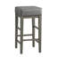 Ensemble de 2 tabourets à hauteur de comptoir de transitionnel en similicuir 24 po, structure en bois massif-1287814275-1287814274