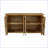 Cabinets, Farmhouse Distressed Accent Cabinet with 4 Carved Doors &amp; Storage | Beige | MDF