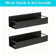 Magnetic Spice Rack Organizer, 4 Pack, (Black)