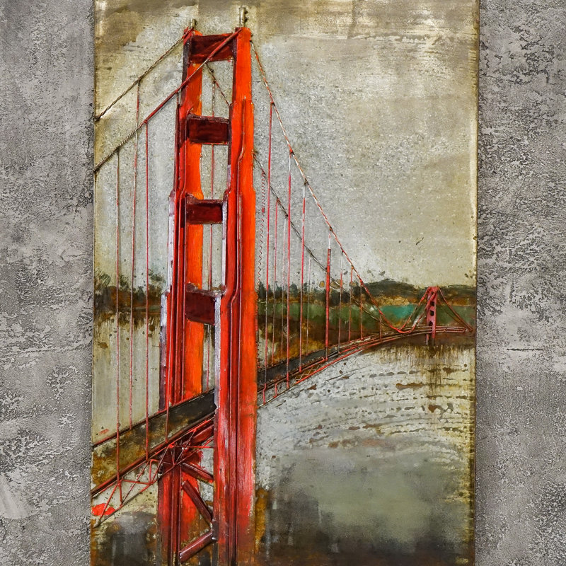 Buildings & Architecture Wall Decor on Metal