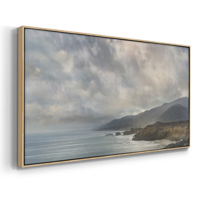 Calming Sea- Framed Gallery Wrapped Canvas -Ready to Hang