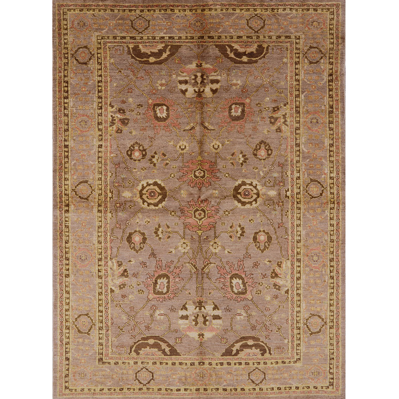Tapis oriental brun Ashmont, Rectangle 7 pi x 9 pi