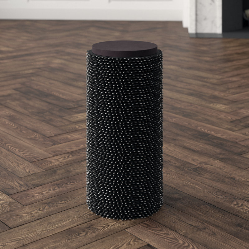 Jack Accent Table-Black Granite