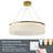 Jull LED Wagon Wheel Chandelier