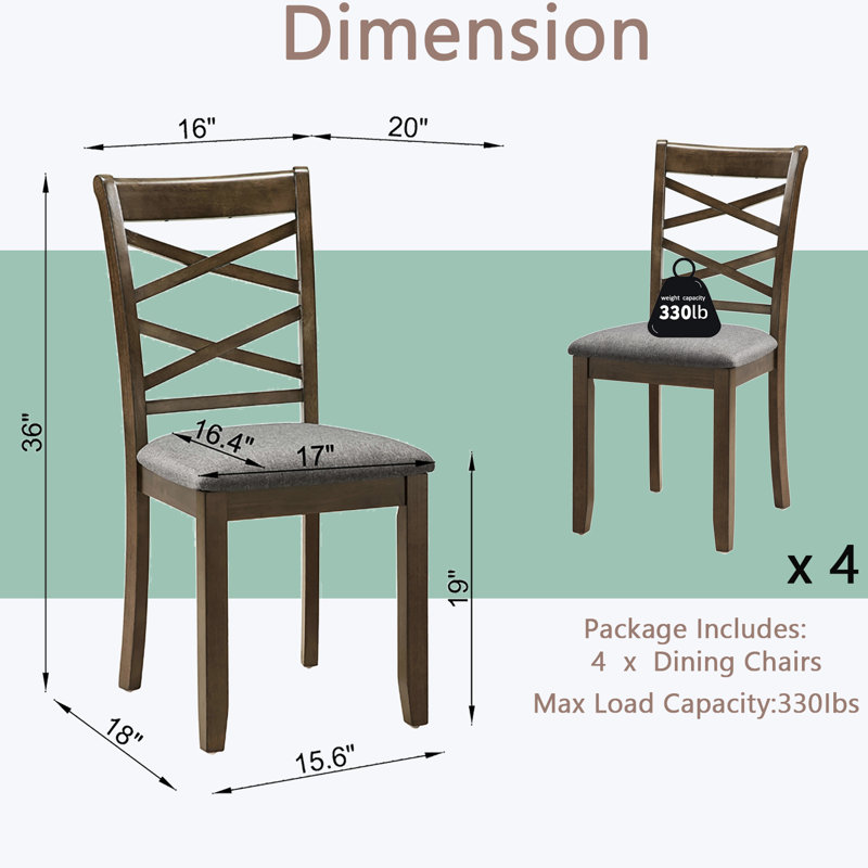 Chaises de salle à manger en bois