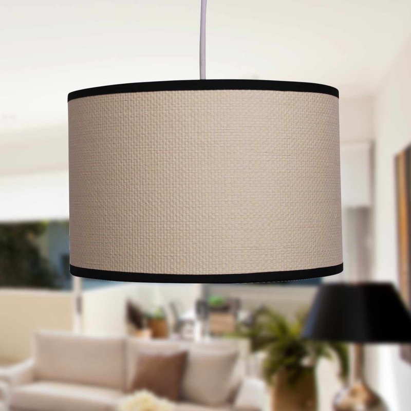 27 cm Bamboo Drum Pendant Shade