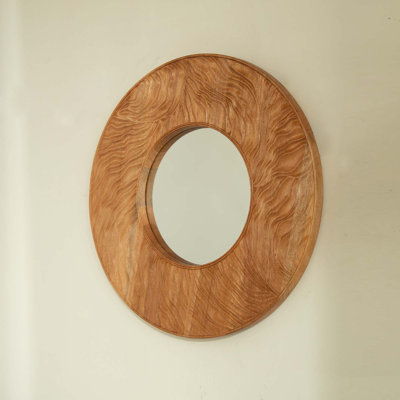 24" Wall-mounted Ring Mirror