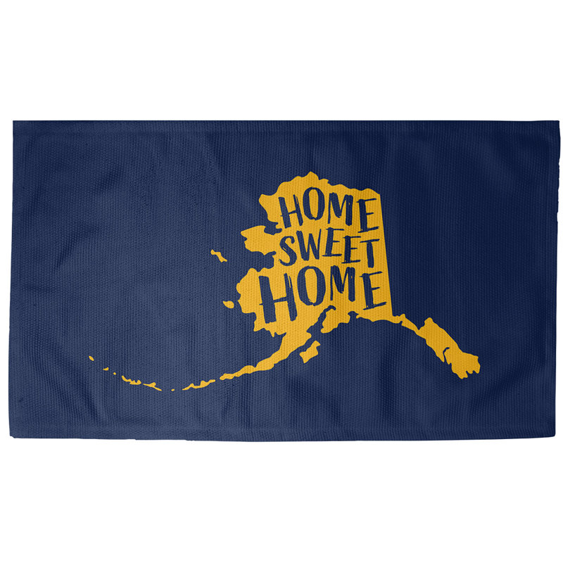 Tapis bleu marine alaska the home, Rectangle 2 pi x 3 pi, Oui