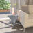 Leisuremod 17" Sculptural Hourglass Side Table - Fully Assembled Stackable Stain Proof End Table for Living Room, Bedroom or Patio-1685340235