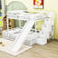 Twin over Full Bunk Bed with Slide, Stairs and Guardrails-50176988