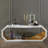 Facet Console-Gold Leaf