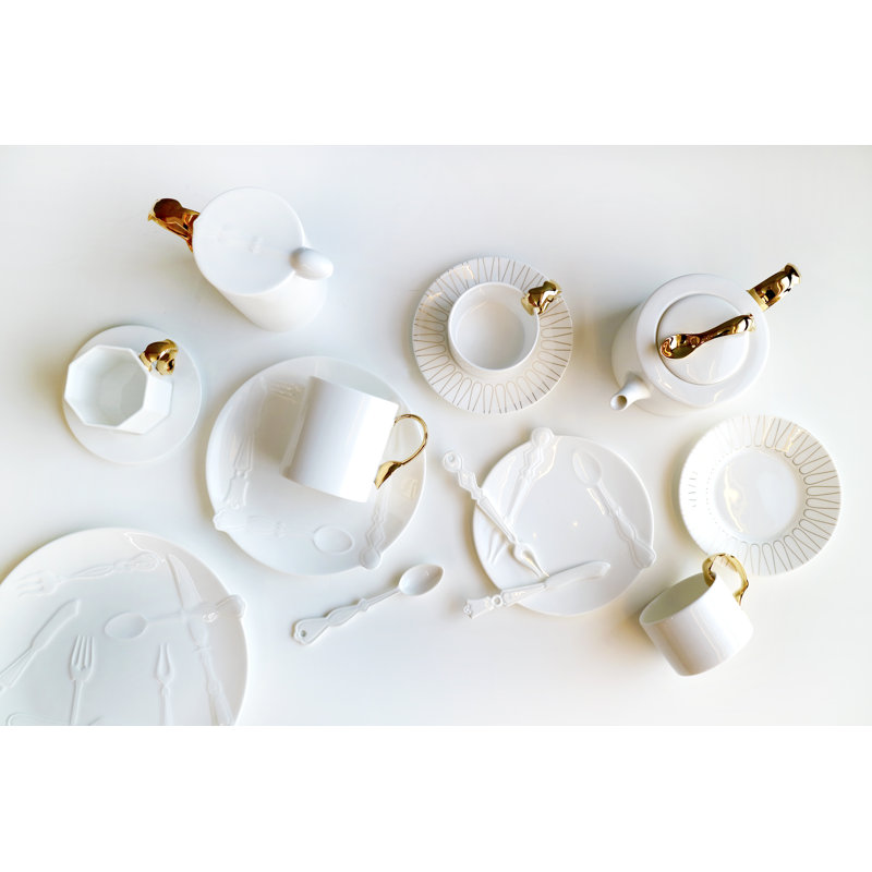Cutlery Bone China Coffee Cup
