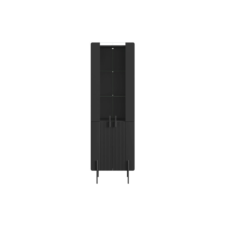 Inniswold Display Cabinet, Black