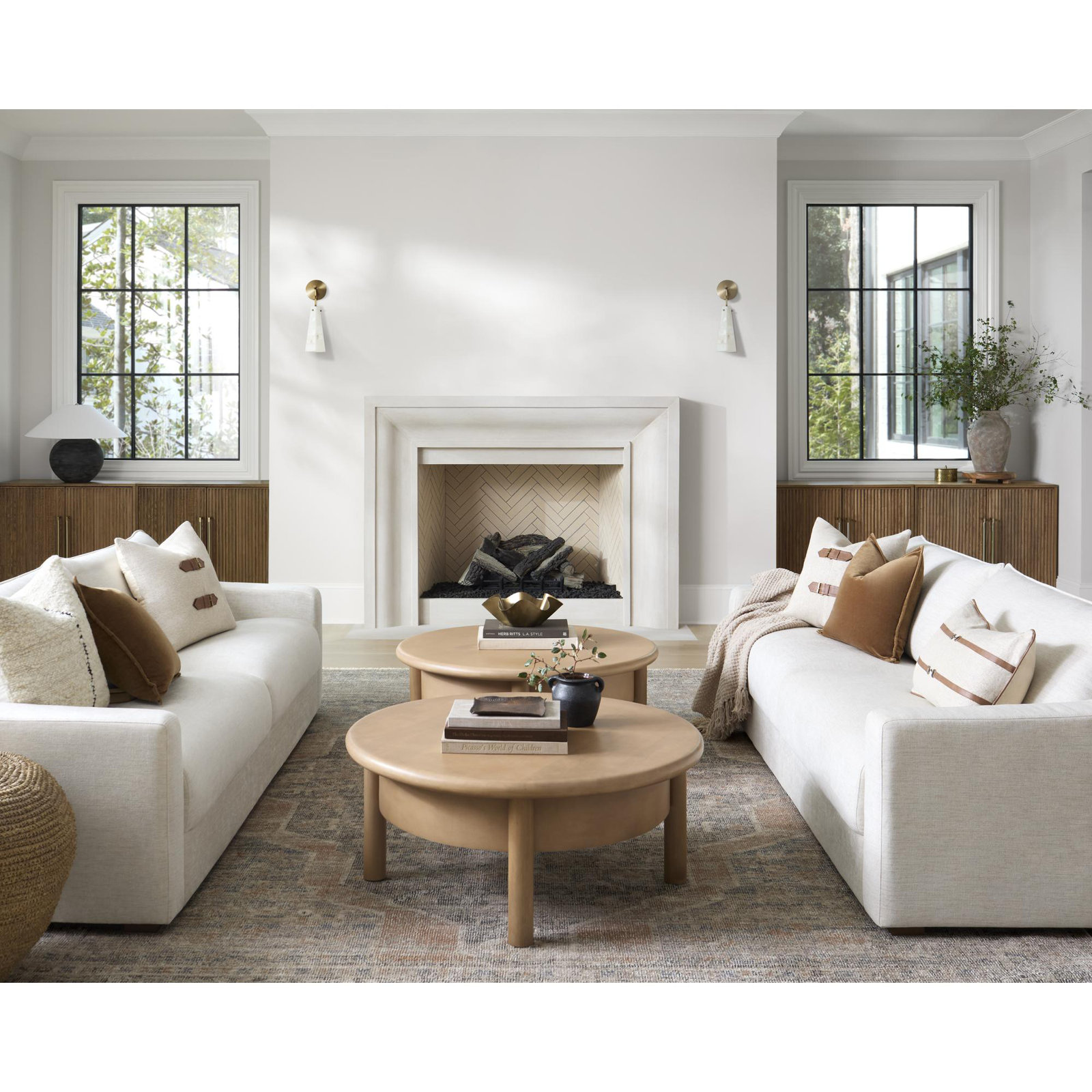 Sonette 91" Sofa, Galey Alix x Livabliss