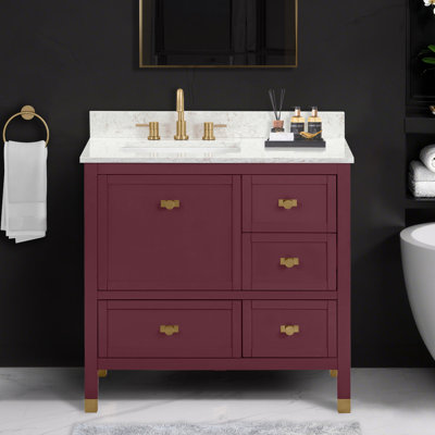 Meuble-lavabo simple 36 po Alana
