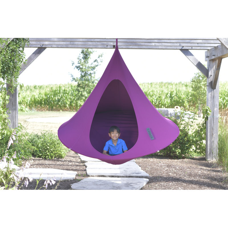 Cacoon - Island Vibe Hanging Chair, Purple, 152cm H x 152cm W x 152cm D