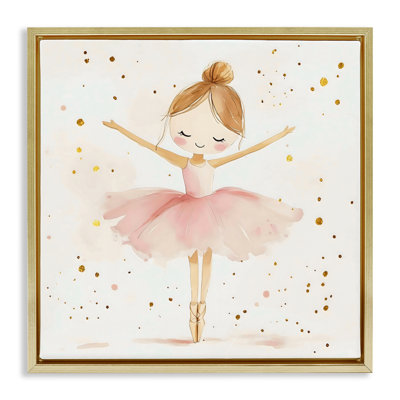 Cadre flottant Ballerina On Her Toes, design Creative Studio