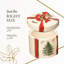 Christmas Tree Lidded Gift Box Present-213847296-213847357