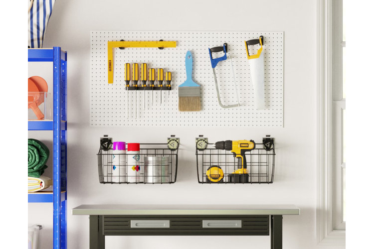 How to create a DIY pegboard wall for versatile kids' storage
