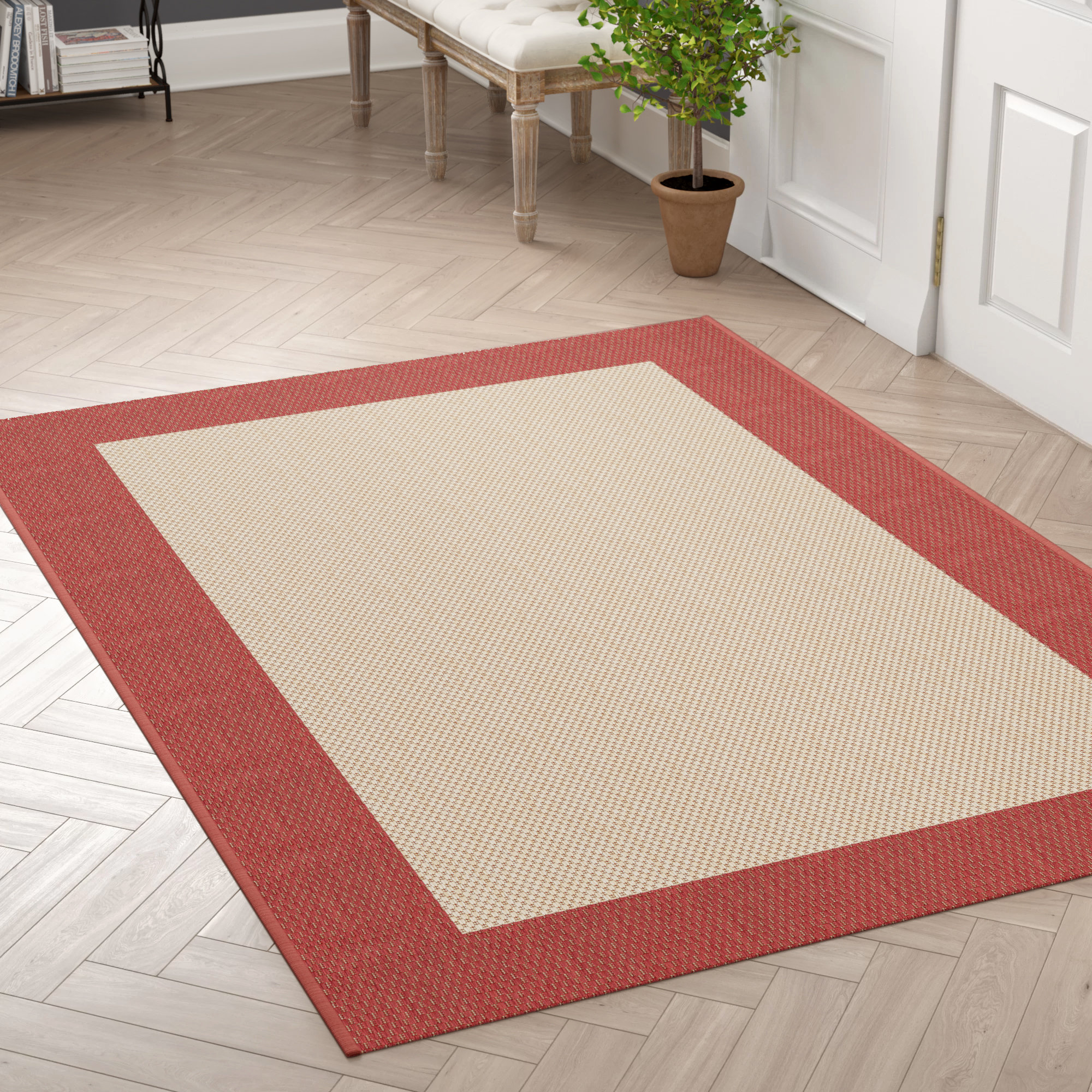 outdoor carpet red