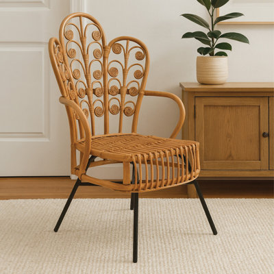 Vivenne Wicker Outdoor Lounge Chair