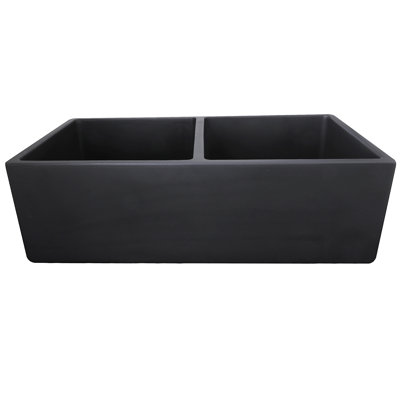 Vineyard 33" Double Basin Farmhouse Kitchen Sink