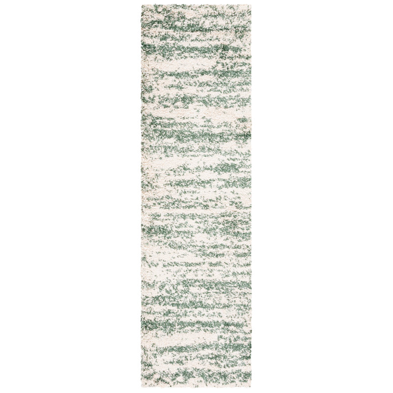 Mashburn Performance Abstract Rug, Runner 2'3" x 12'