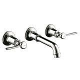 AXOR Montreux Wall Mounted Bathroom Faucet Trim with Lever Handles Faucet Trim Only